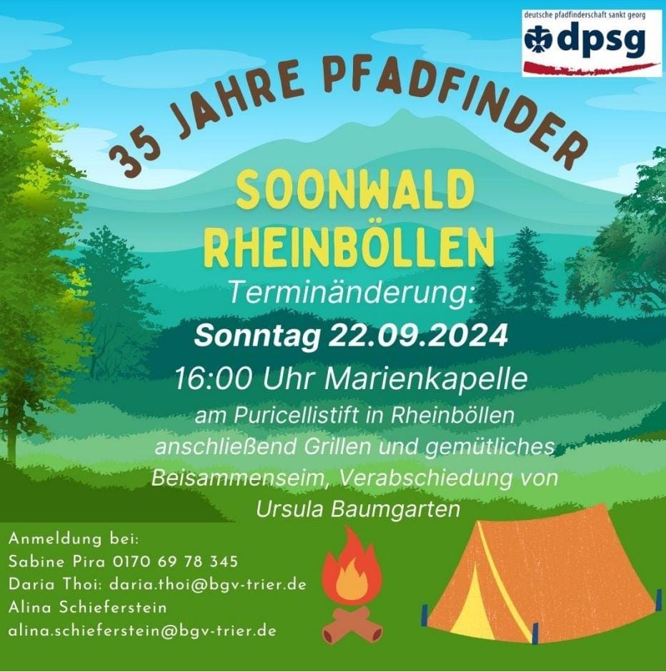 35. Jahre DPSG Rheinböllen