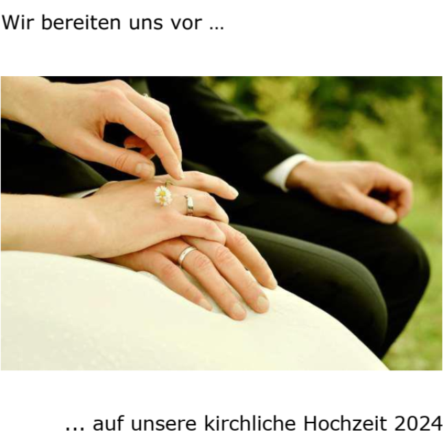 Broschüre 'Hochzeit- Download als PDF